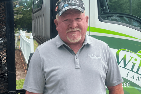 Chris Allen, Business Developer at Wildwood Landscapes.