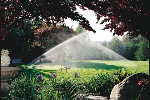 Commercial irrigation service photo — sprinkler and water management for healthy landscapes.